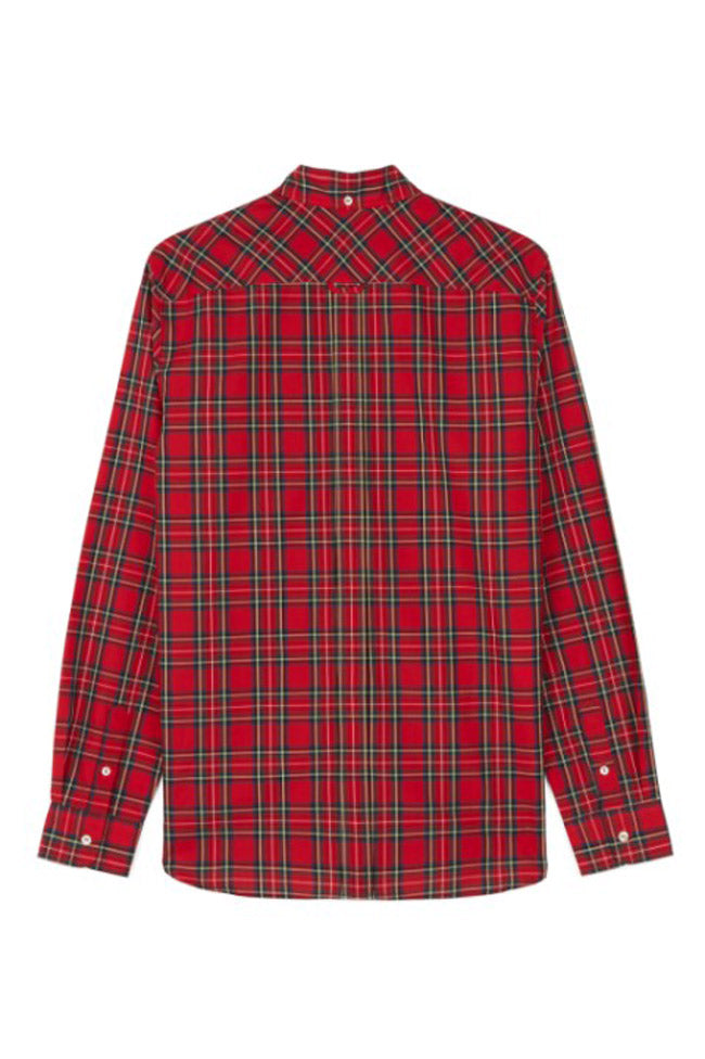 Fred Perry Reissues Made In Portugal Tartan Shirt Red