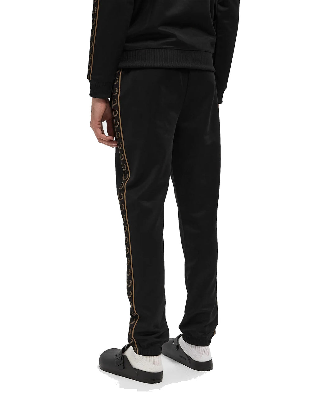 Fred Perry Taped Track Pant Black