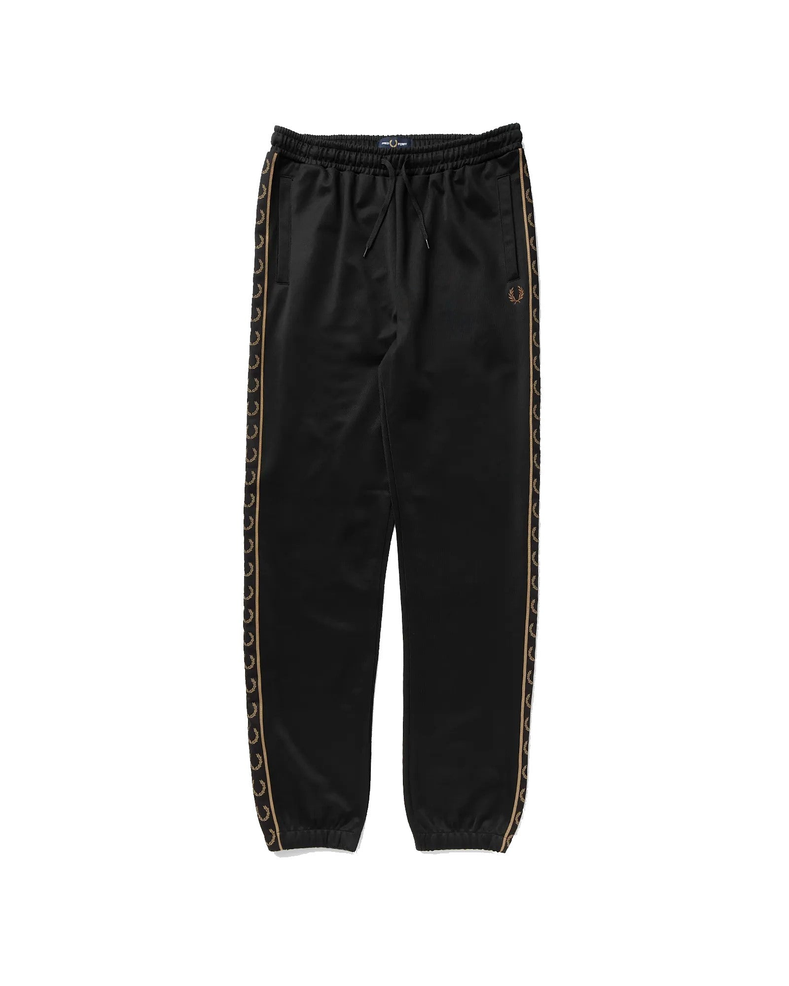 Fred Perry Taped Track Pant Black
