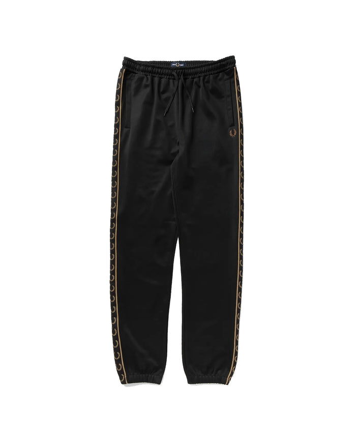 Fred Perry Taped Track Pant Black