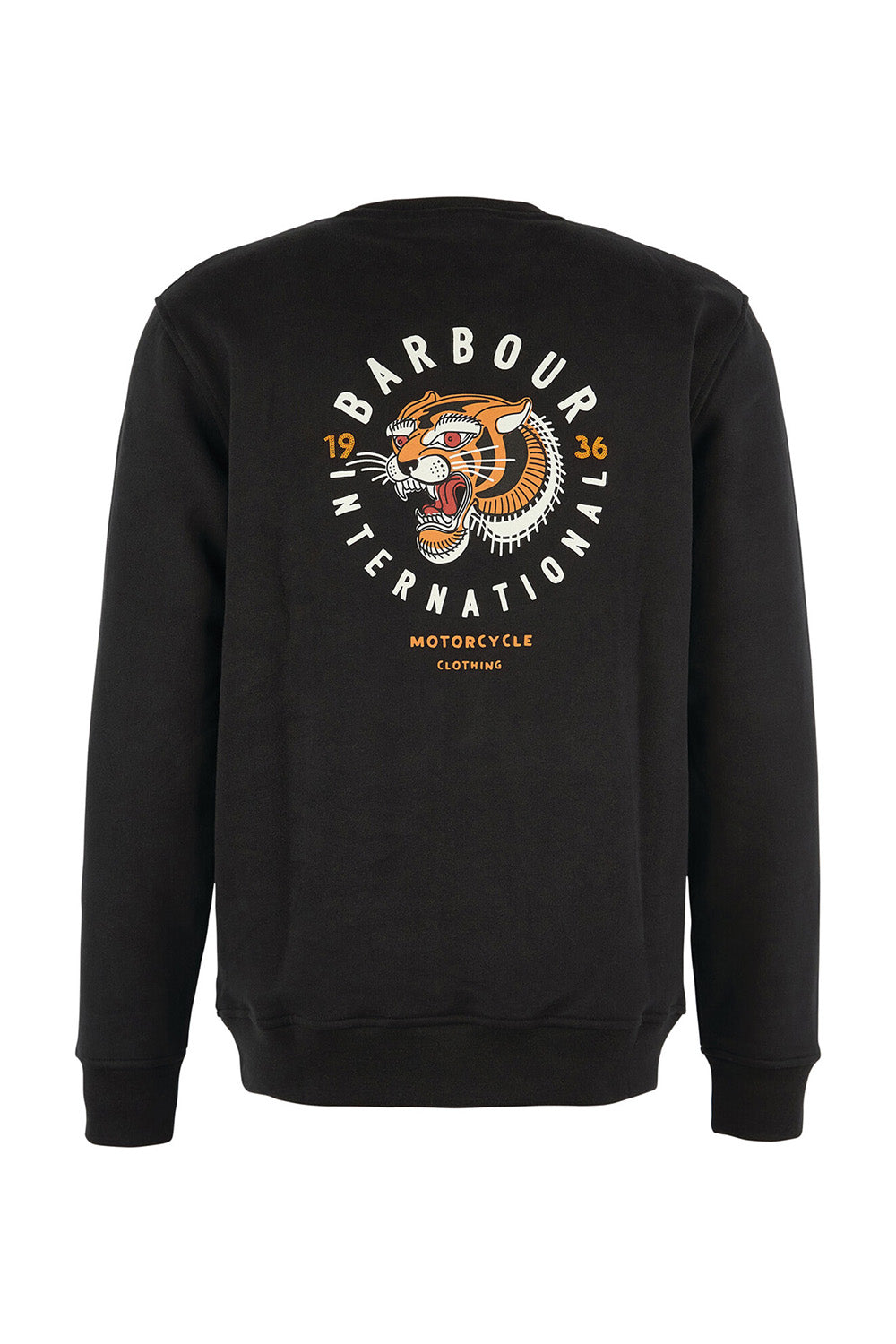 Barbour International Charlton Crew Neck Sweatshirt Classic Black