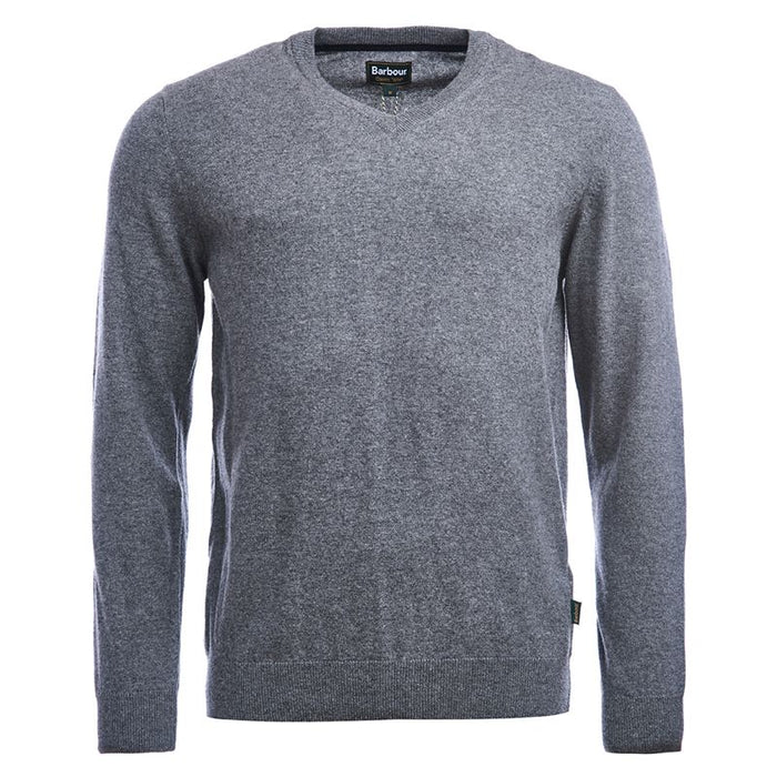 Barbour Harrow V Neck Grey