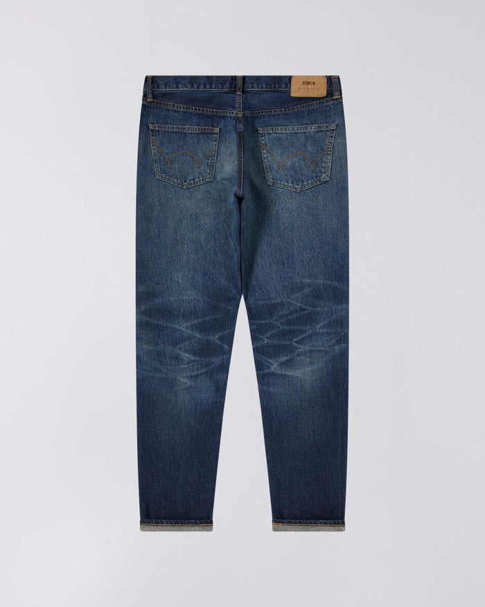 Edwin Regular Tapered Jeans L30 Blue - dark used