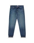 Edwin Regular Tapered Jeans L32 Blue Mid Dark Wash