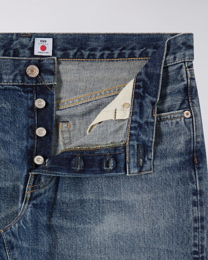 Edwin Regular Tapered Jeans L32 Blue - light used