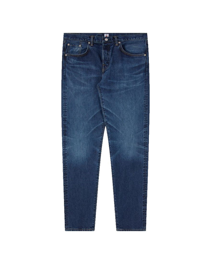 Edwin Regular Tapered Jeans L32 Blue - mid dark used