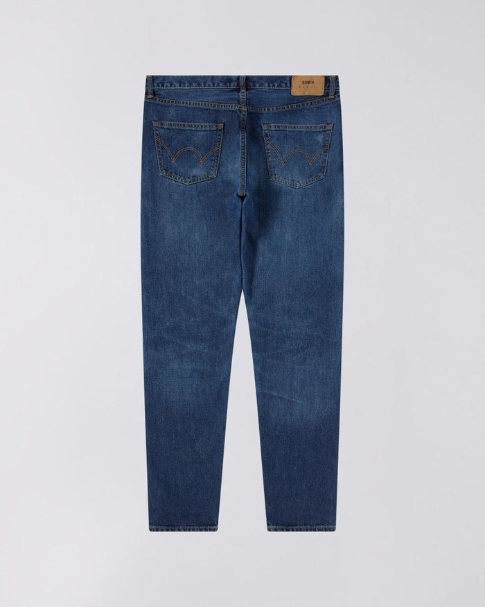 Edwin Regular Tapered Jeans L32 Blue - mid dark used