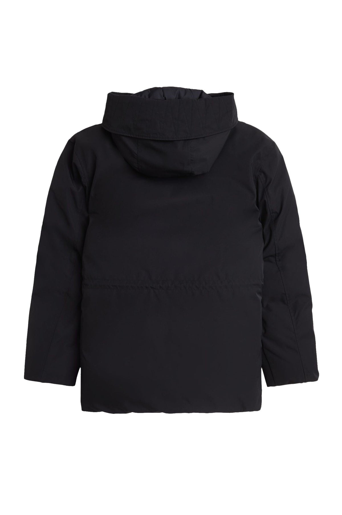 Fred Perry Patch Pocket Puffer Jacket Black