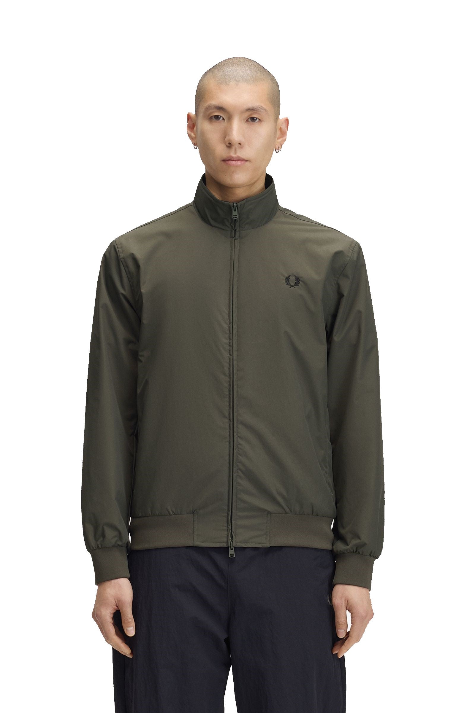 Fred Perry Brentham Jacket Field Green