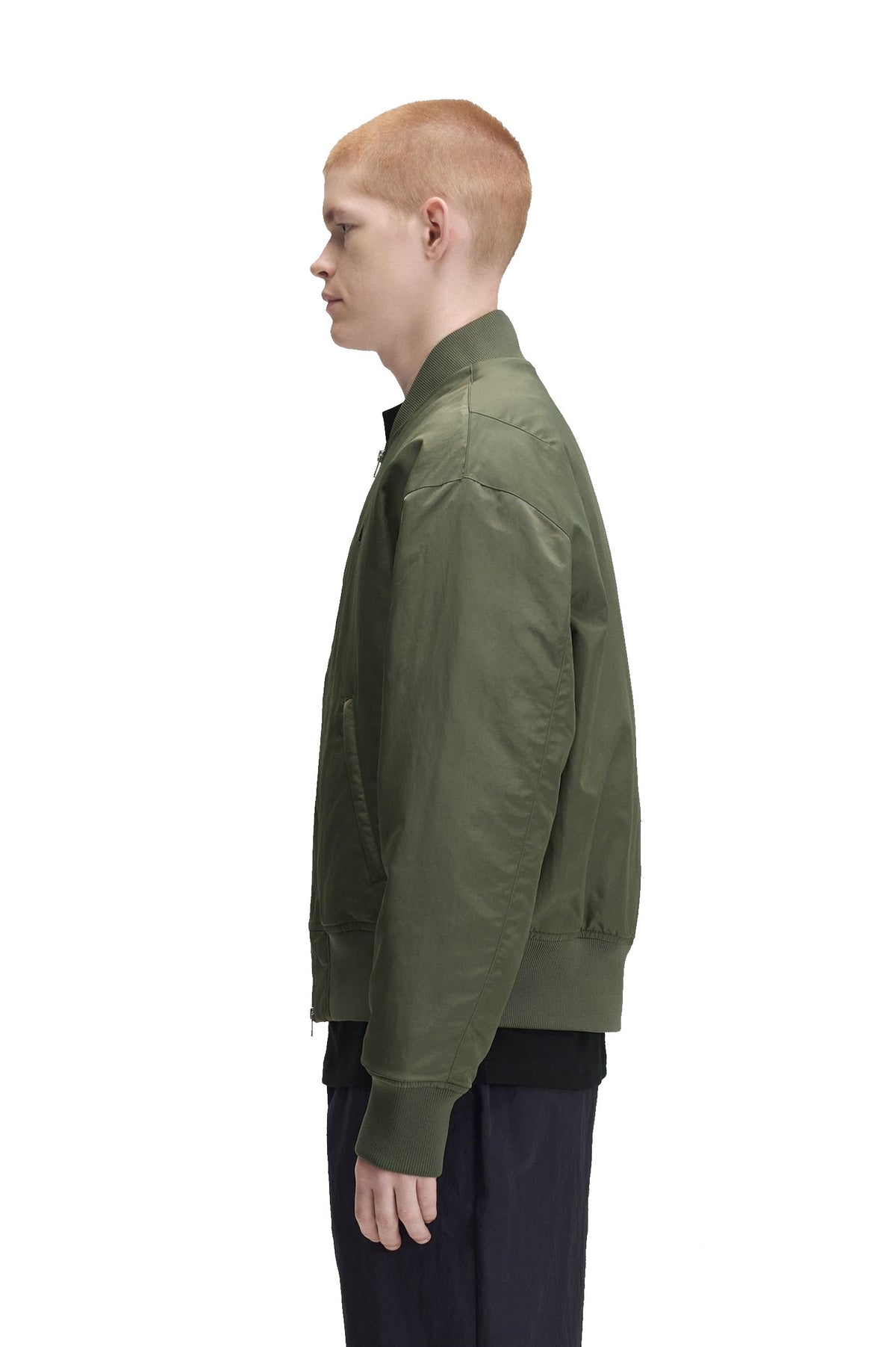 Fred Perry Chaqueta Bomber Tenis Acolchada Verde
