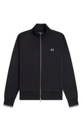 Fred Perry Zip Through Sweatshirt J3340 Black