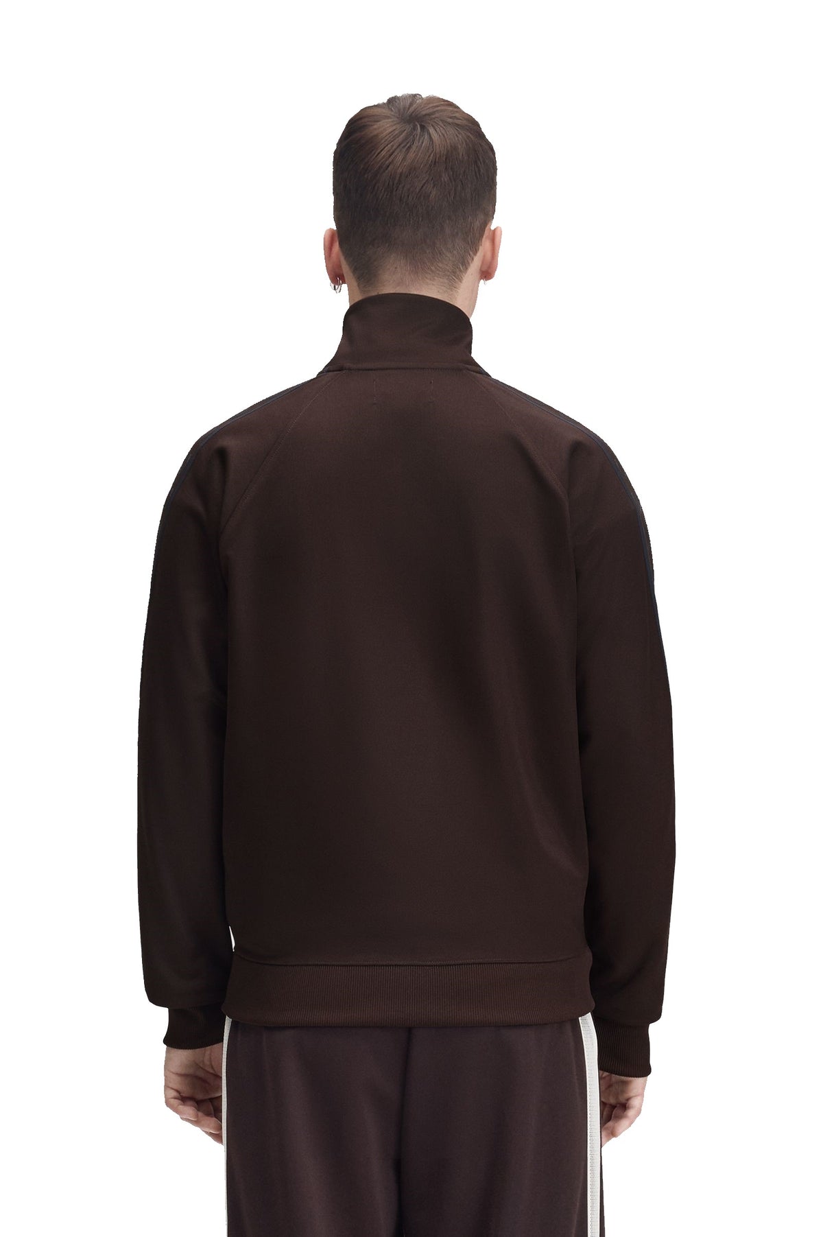 Fred Perry Chaqueta Chandal Cinta Deportiva Contraste Marron J5557