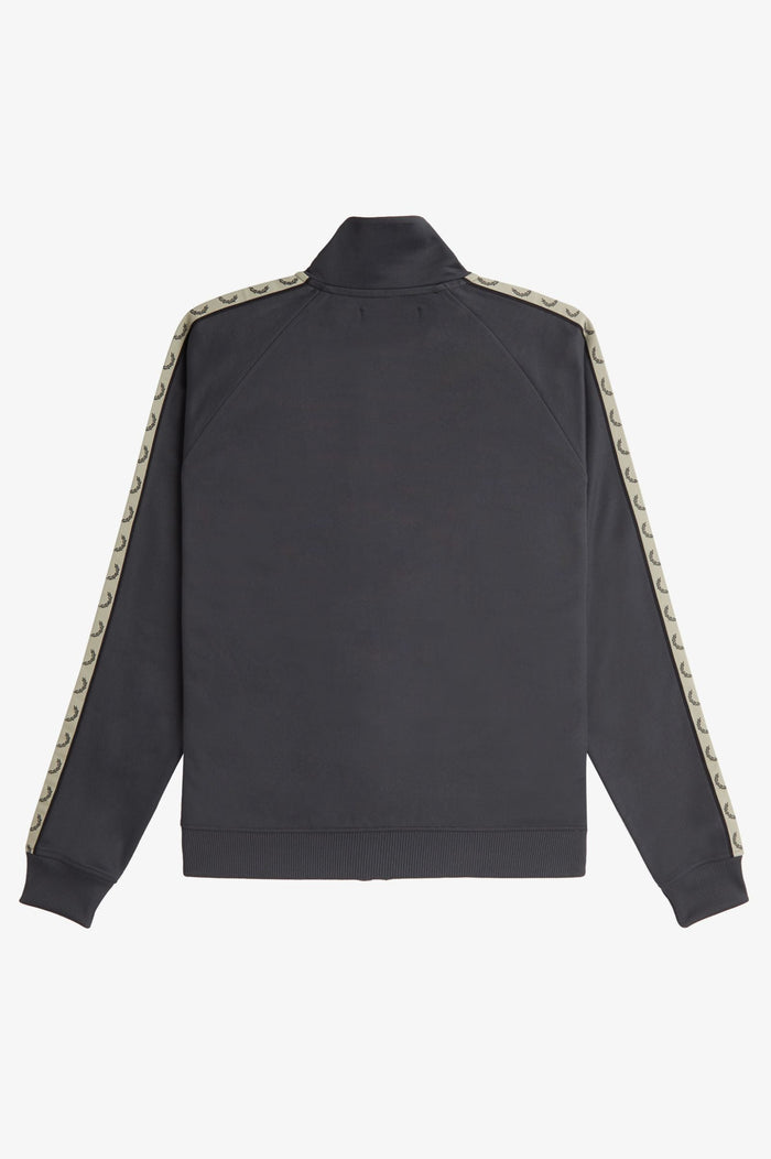 Fred Perry Contrast Tape Track Anchor Grey / Black
