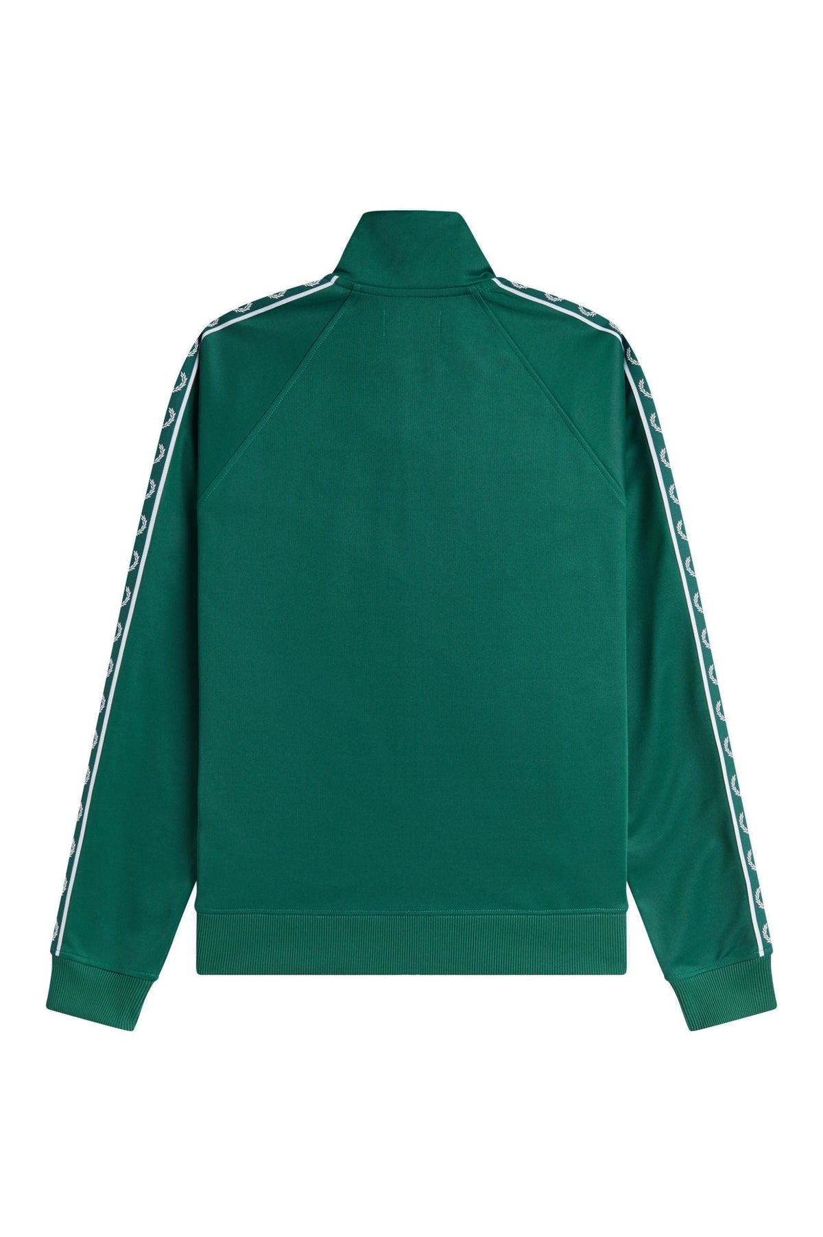 Fred Perry Contrast Tape Track Jacket Sport Green