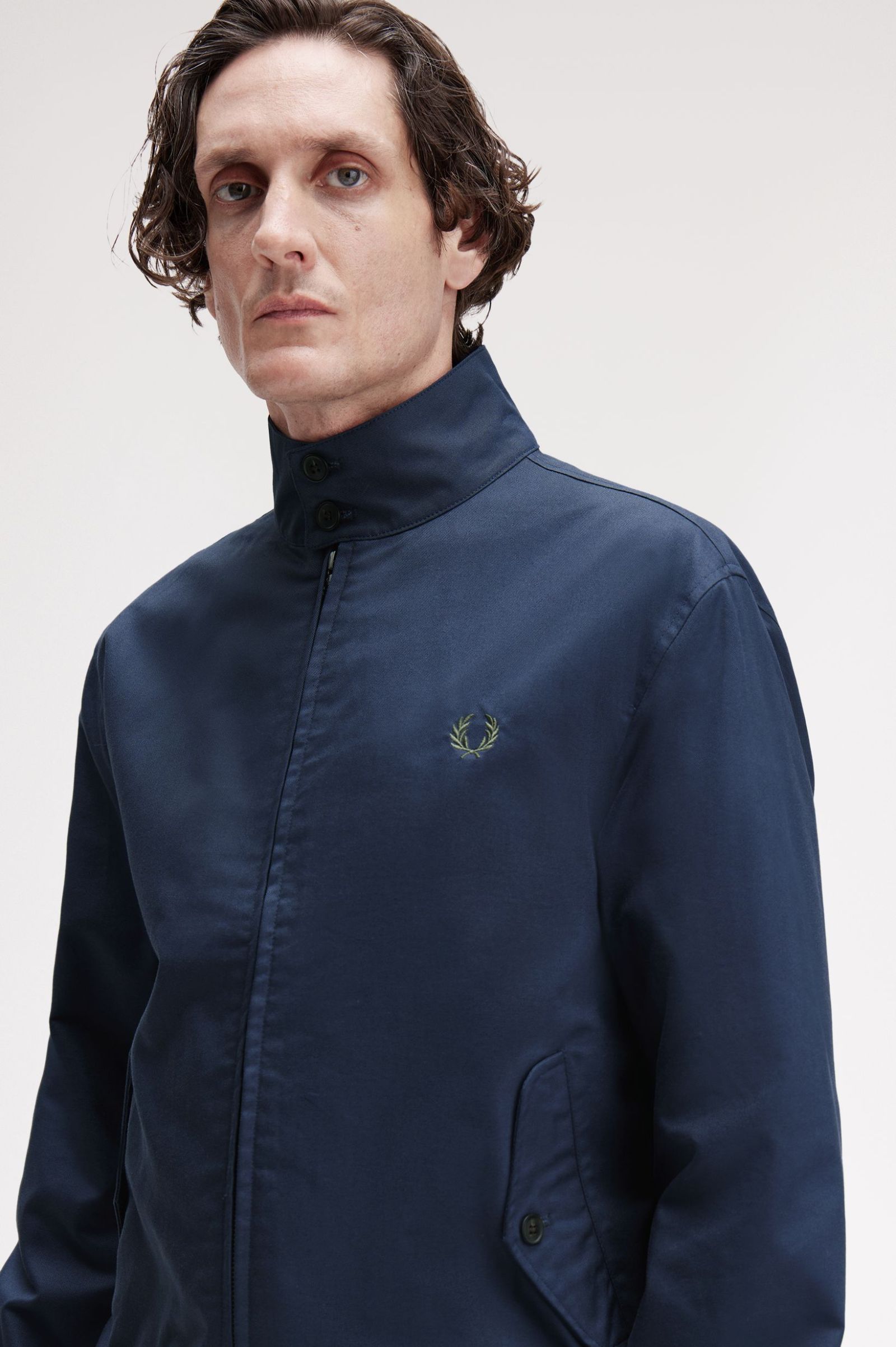 Fred Perry Classic Harrington Jacket Tennis Blue