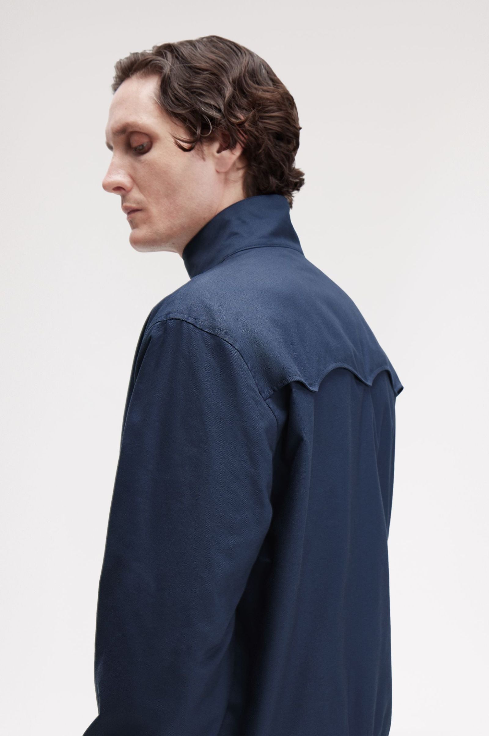 Fred Perry Classic Harrington Jacket Tennis Blue