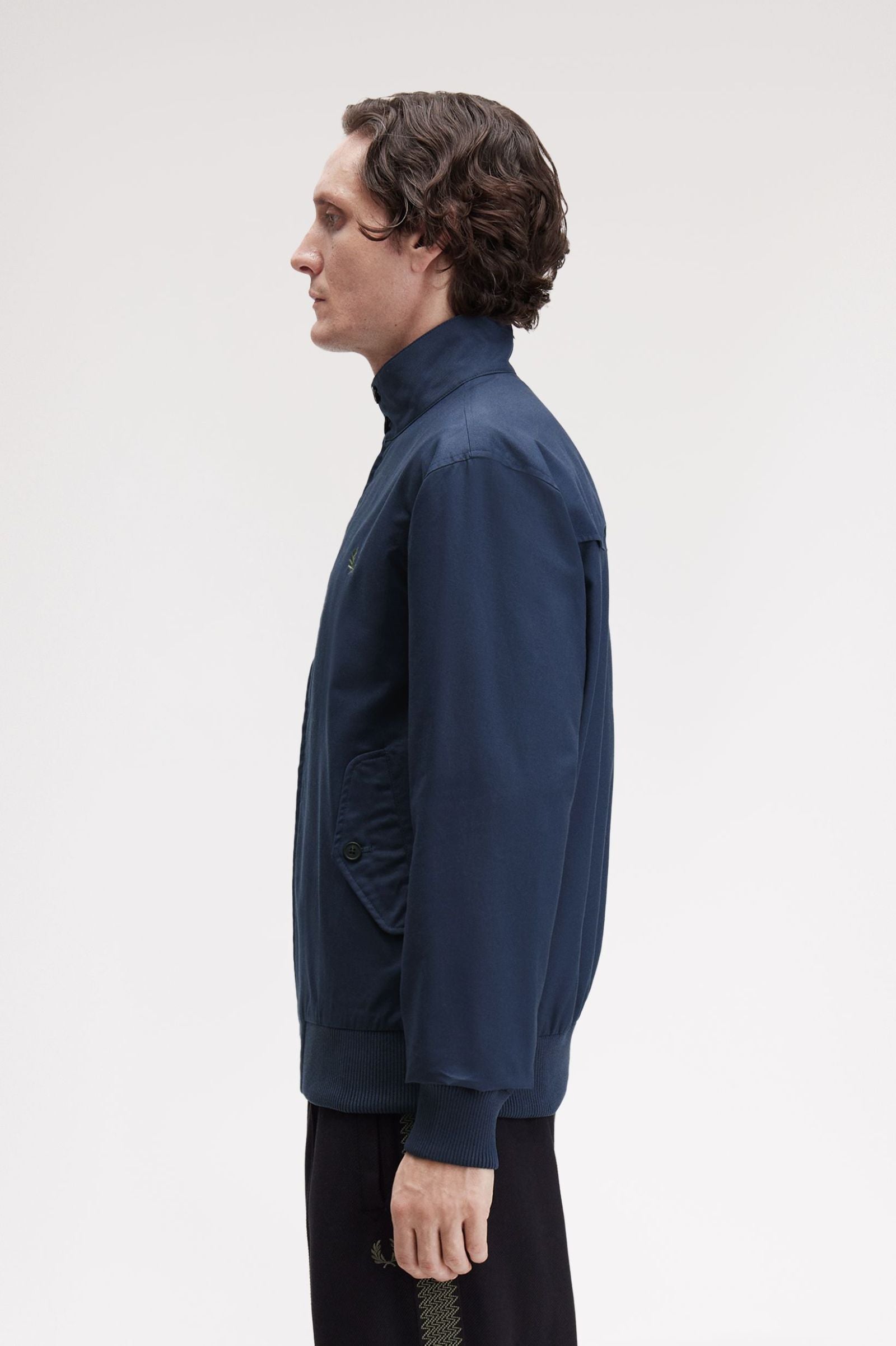 Fred Perry Classic Harrington Jacket Tennis Blue
