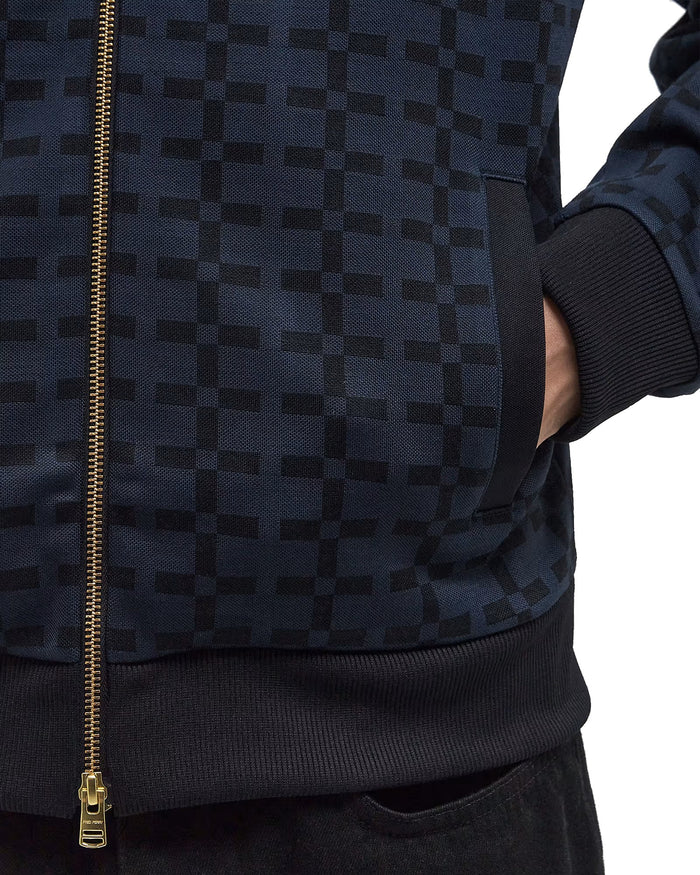 Fred Perry Chaqueta Track Geometric Jacquard