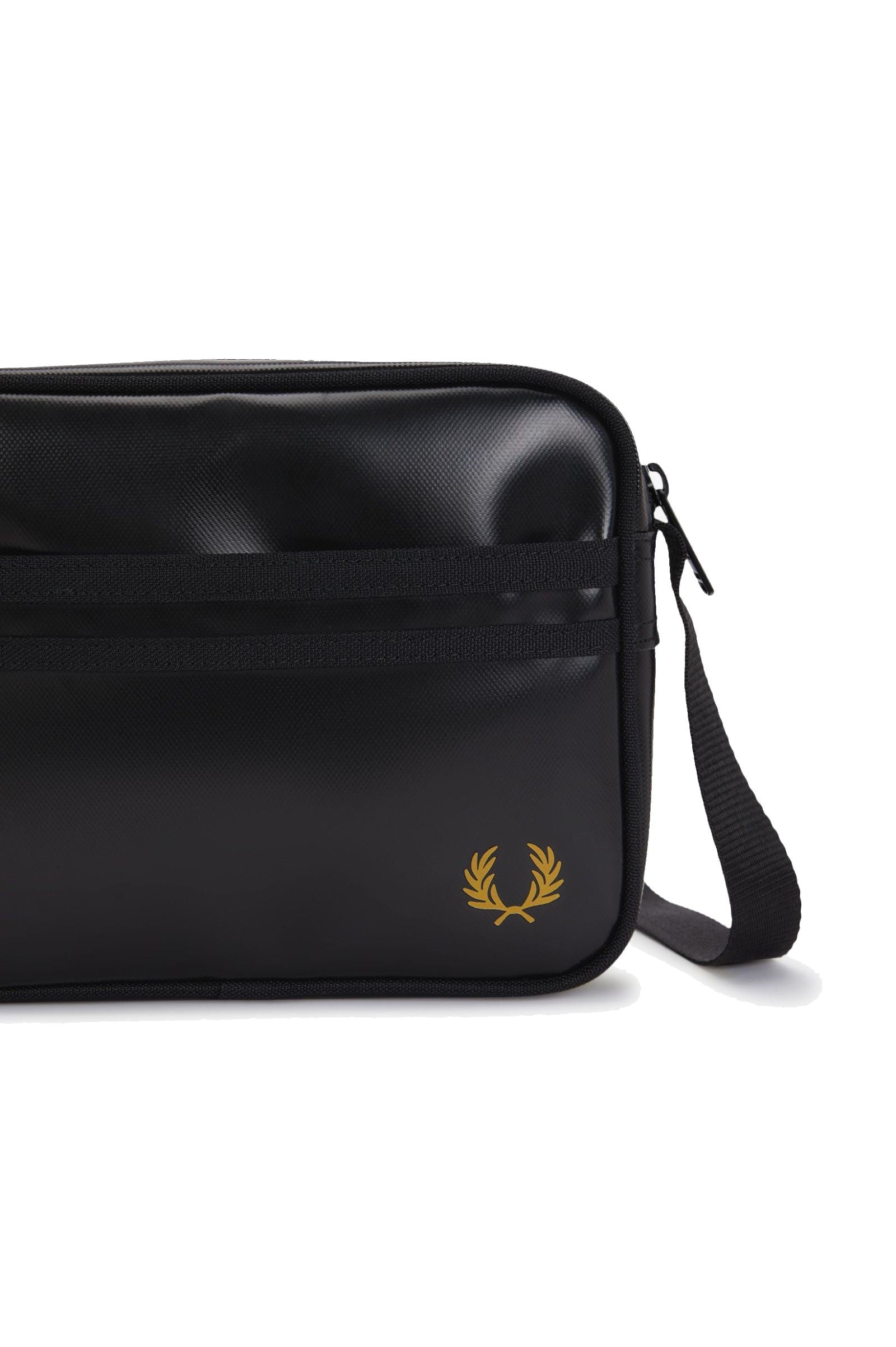 Fred Perry Tonal Classic Mini Shoulder Bag Black