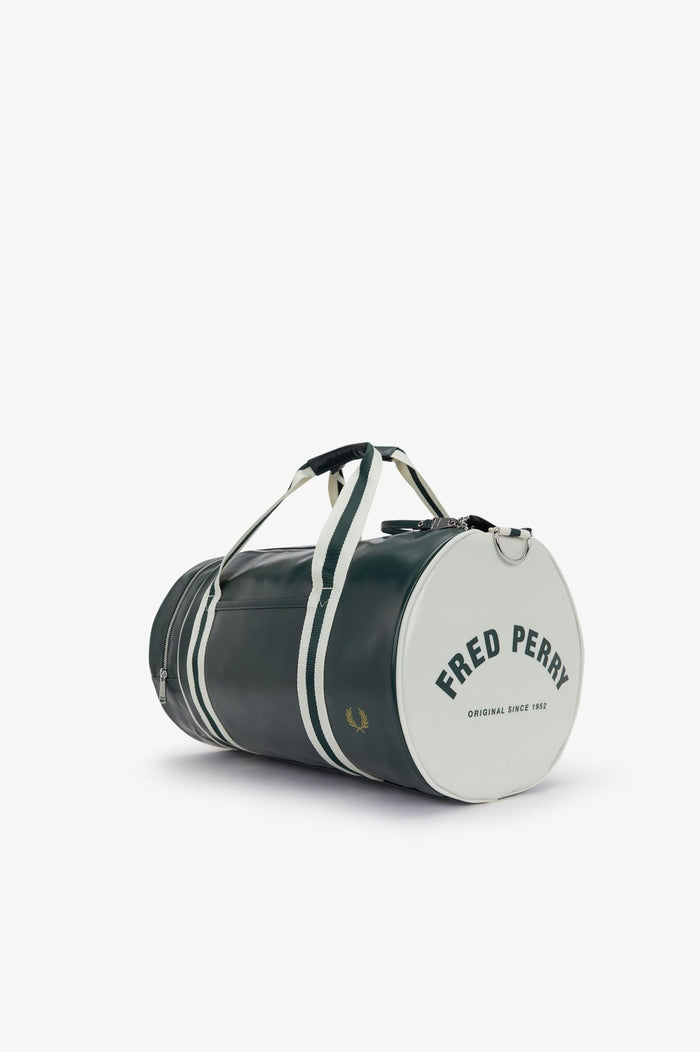 Fred Perry Classic Barrel Bag Grassroots / Ecru