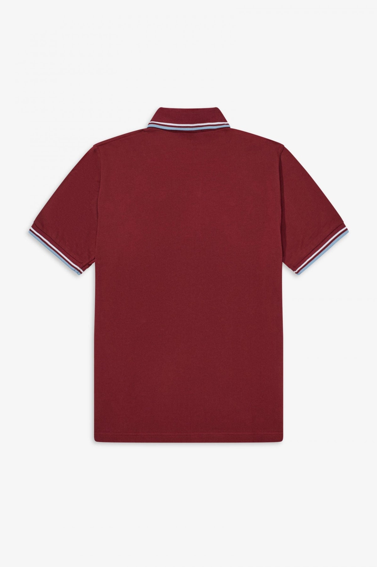 Fred Perry Reissues Original Twin Tipped Polo Maroon White Ice