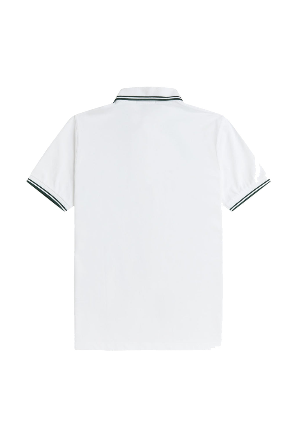 Fred Perry Reissues Original Twin Tipped Polo White / Tartan Green / Tartan Green