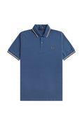 Fred Perry Reissues Original Twin Tipped Polo Midnight Blue / Ecru / Dark Caramel