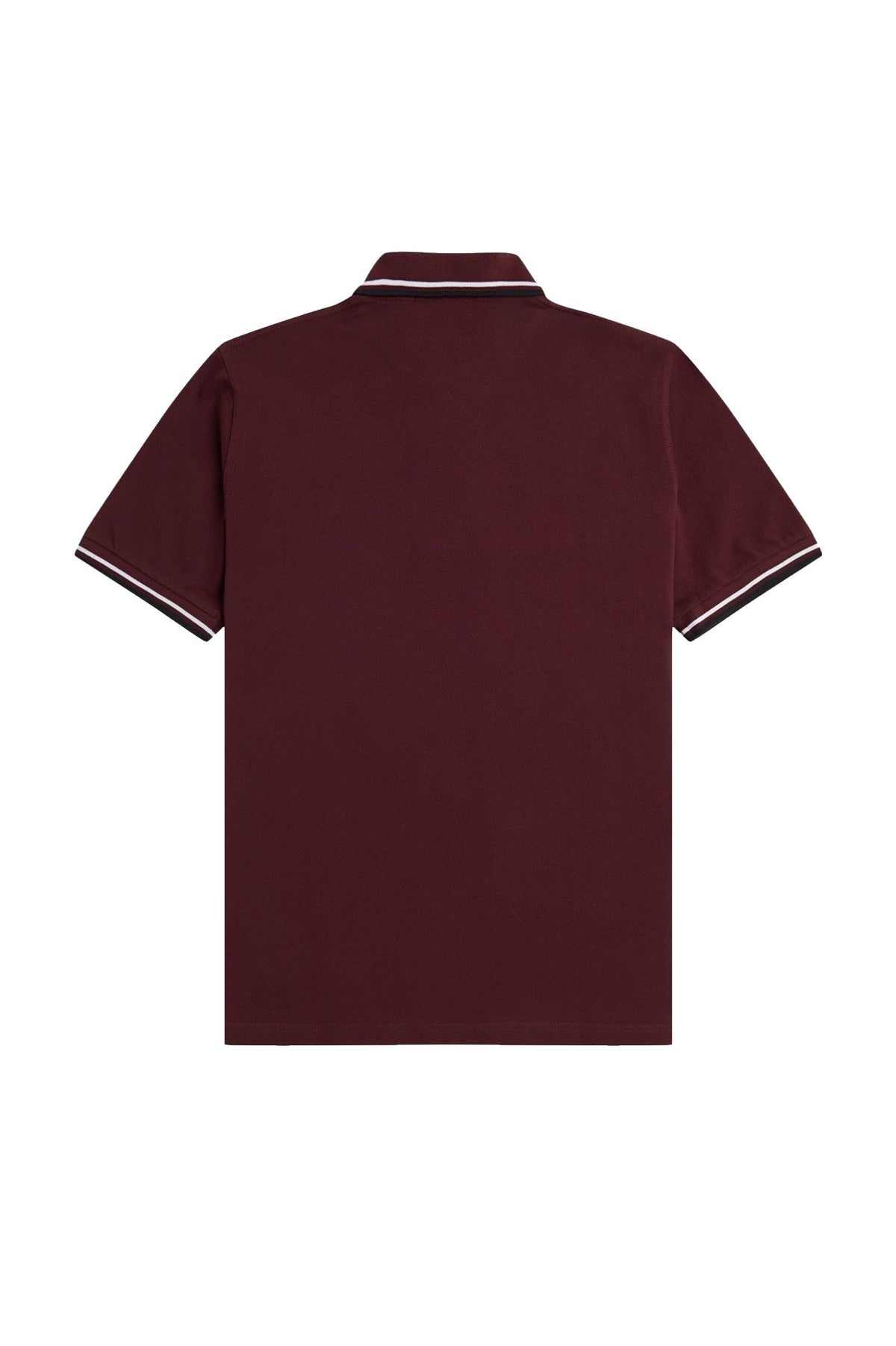 Fred Perry Reissues Original Twin Tipped Polo Oxblood / White / Black