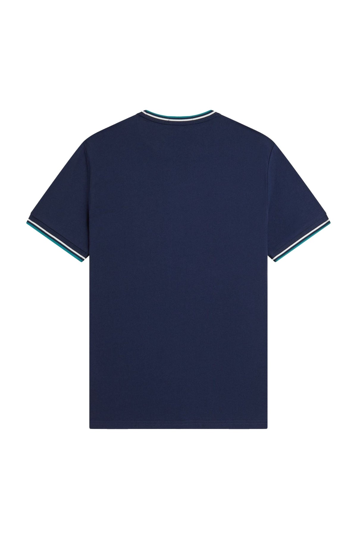 Fred Perry Twin Tipped T-Shirt Tennis Blue / Snow White / Deep Mint