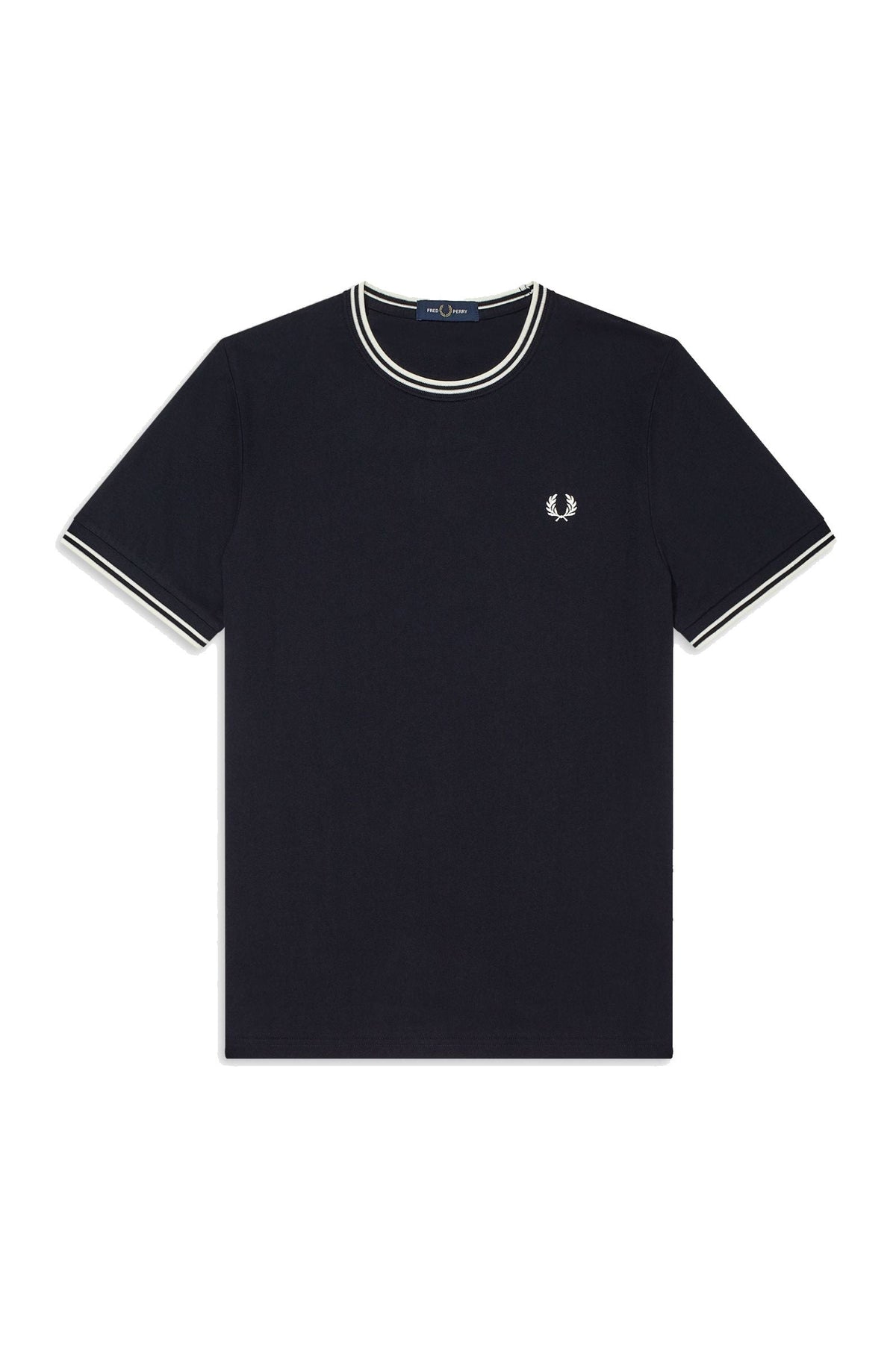 Fred Perry Twin Tipped T-Shirt Dark Navy