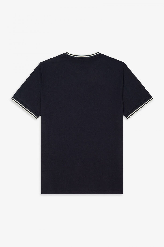 Fred Perry Twin Tipped T-Shirt Dark Navy