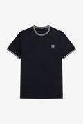 Fred Perry Twin Tipped T-Shirt Navy