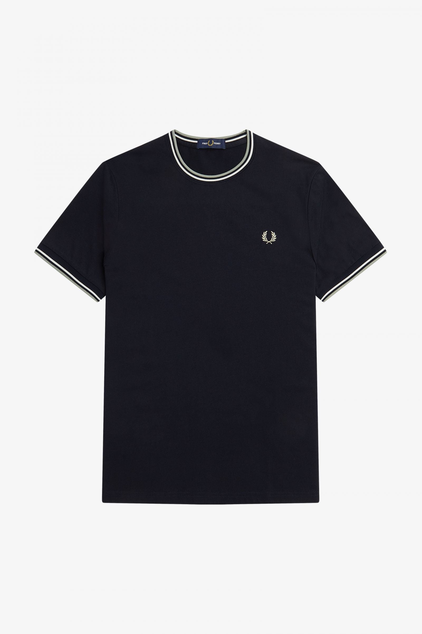 Fred Perry Twin Tipped T-Shirt Navy