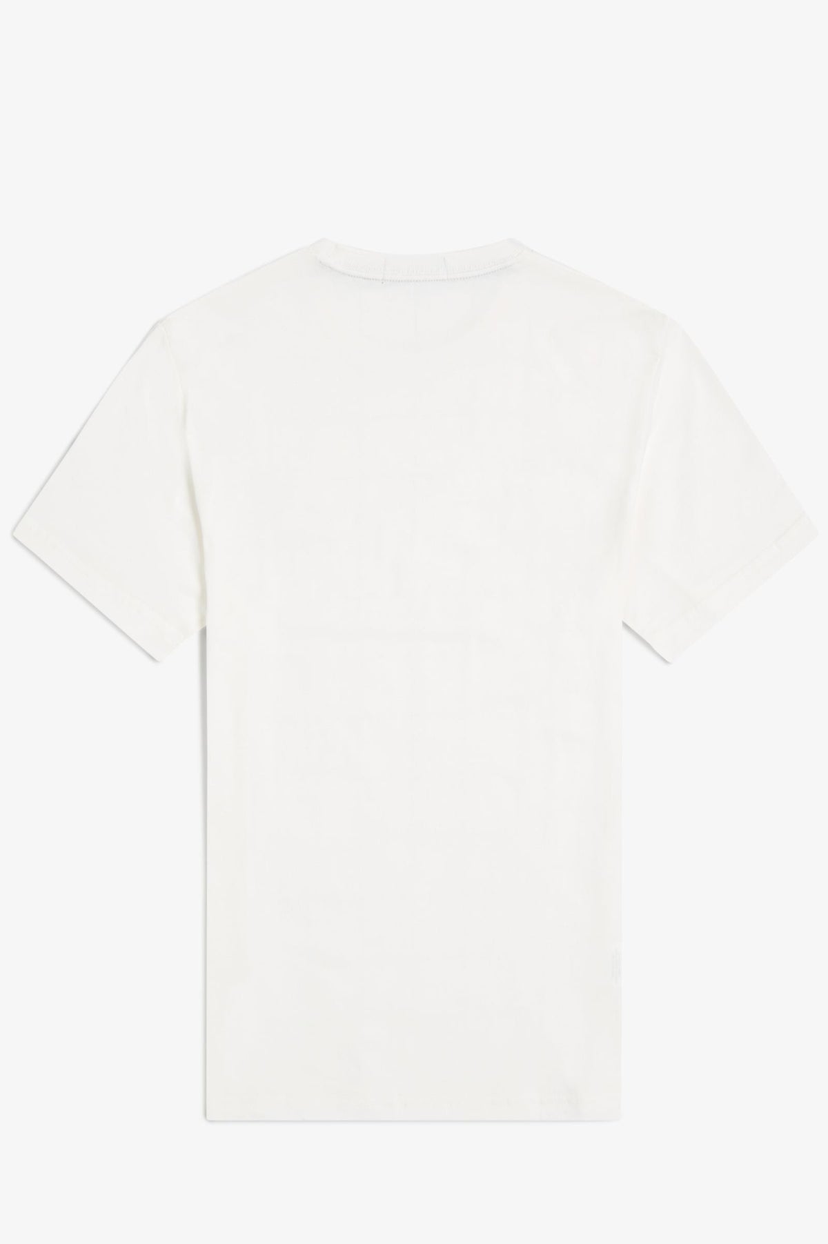 Fred Perry Crew Neck T-Shirt Snow White