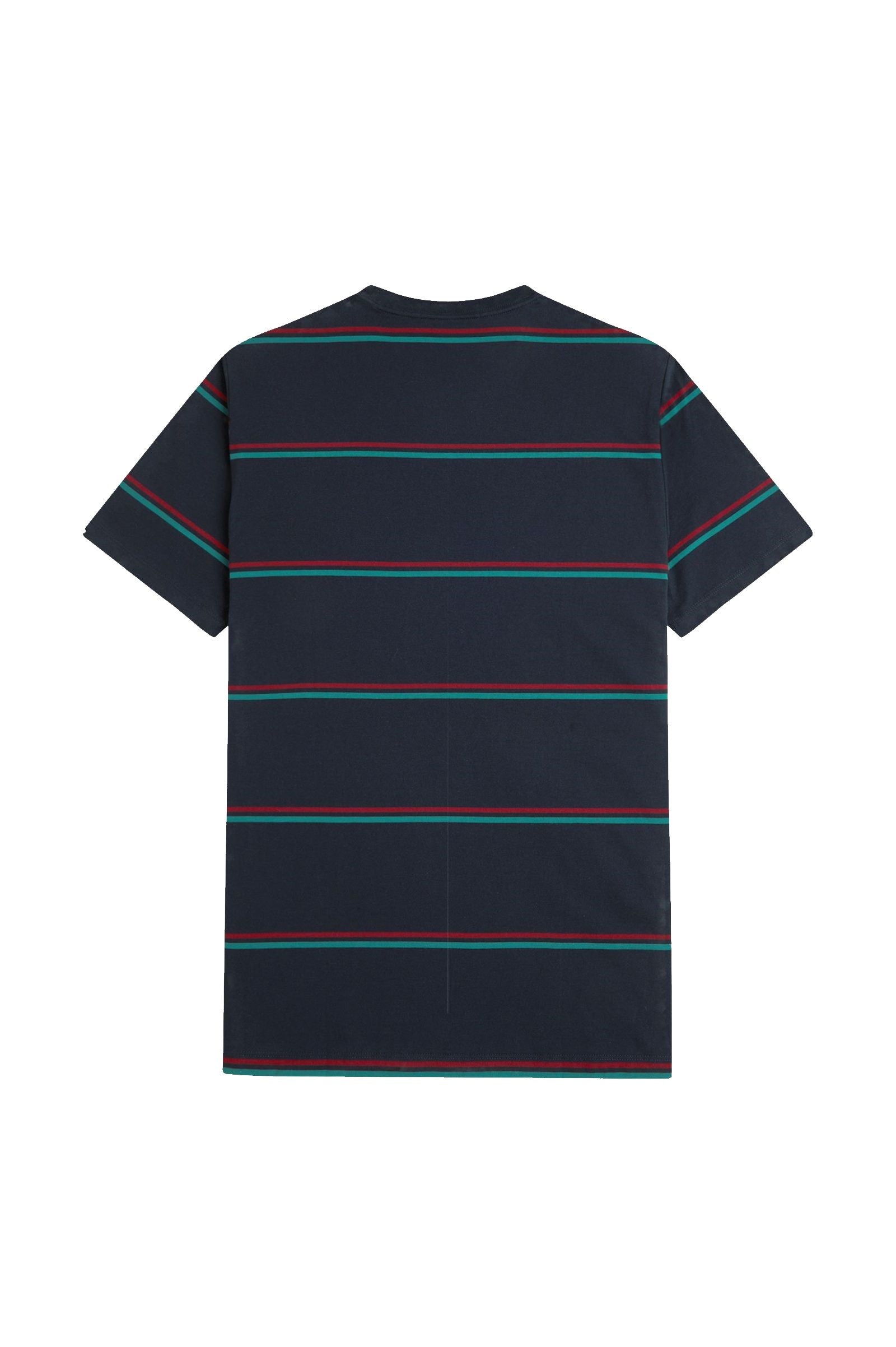 Fred Perry Fine Stripe T-Shirt Navy