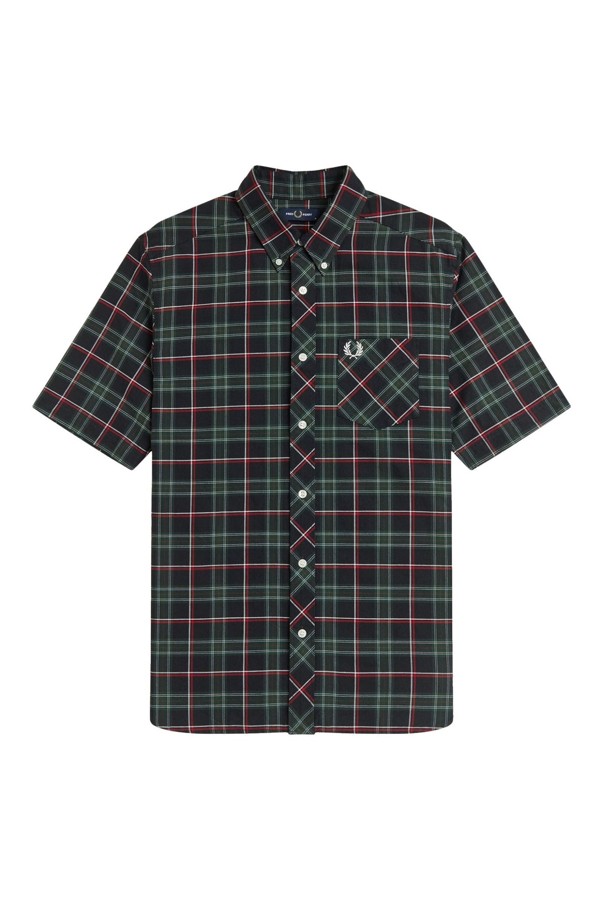 Fred Perry Tartan Short Sleeve