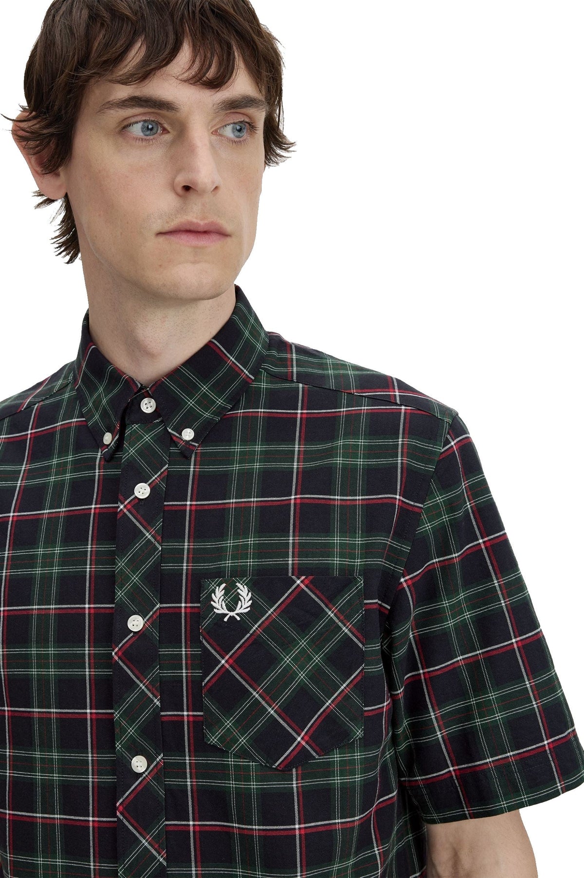 Fred Perry Tartan Short Sleeve