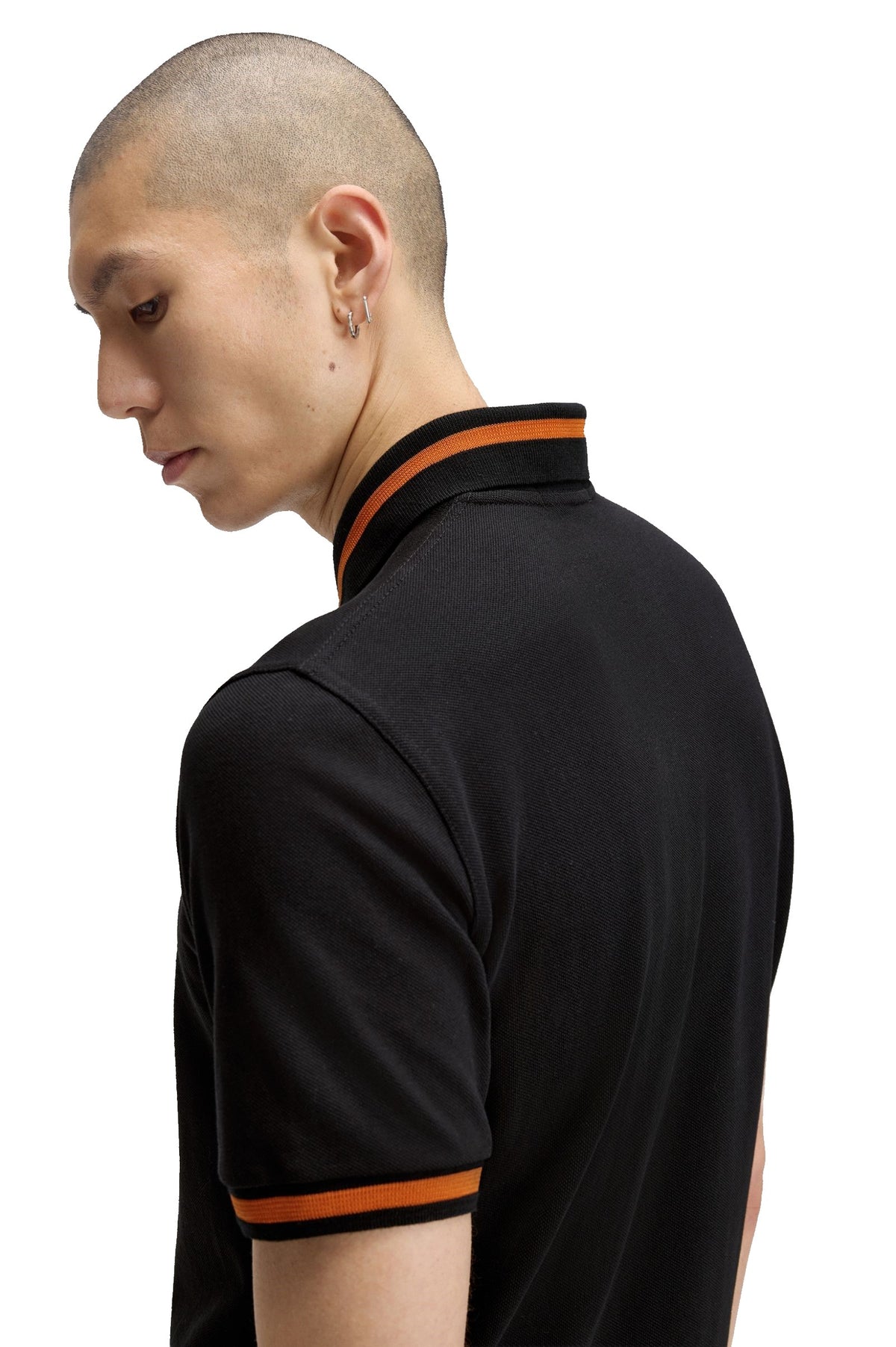 Fred Perry Reissues Original Single Tipped M2 Polo Black / Summer Clay