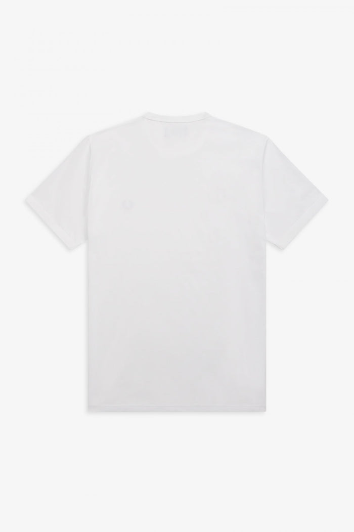 Fred Perry Ringer T-Shirt White