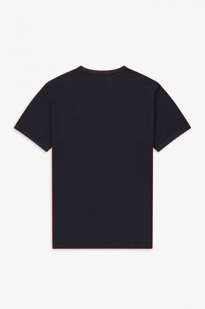 Fred Perry Ringer T-Shirt Navy
