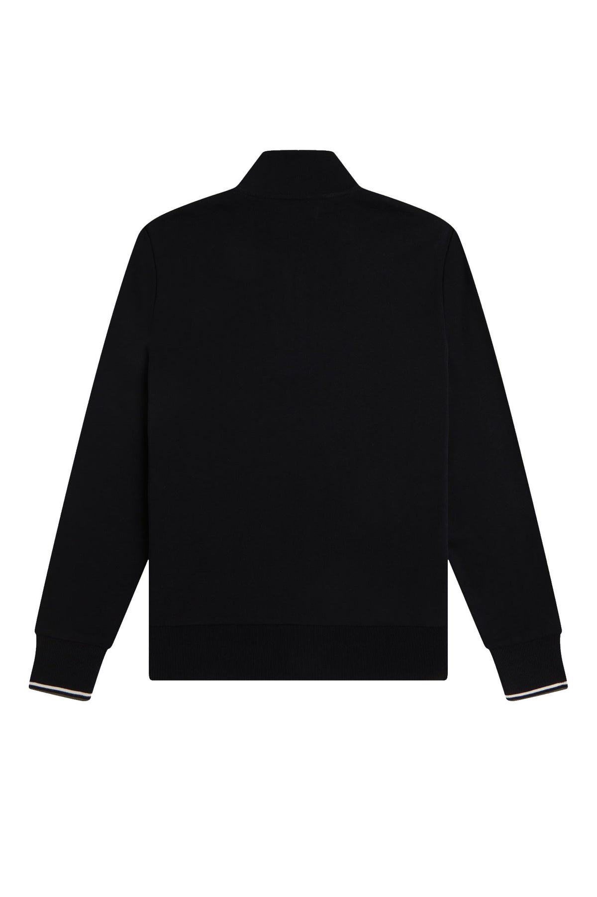 Fred Perry Sudadera Media Cremallera Black / Ecru