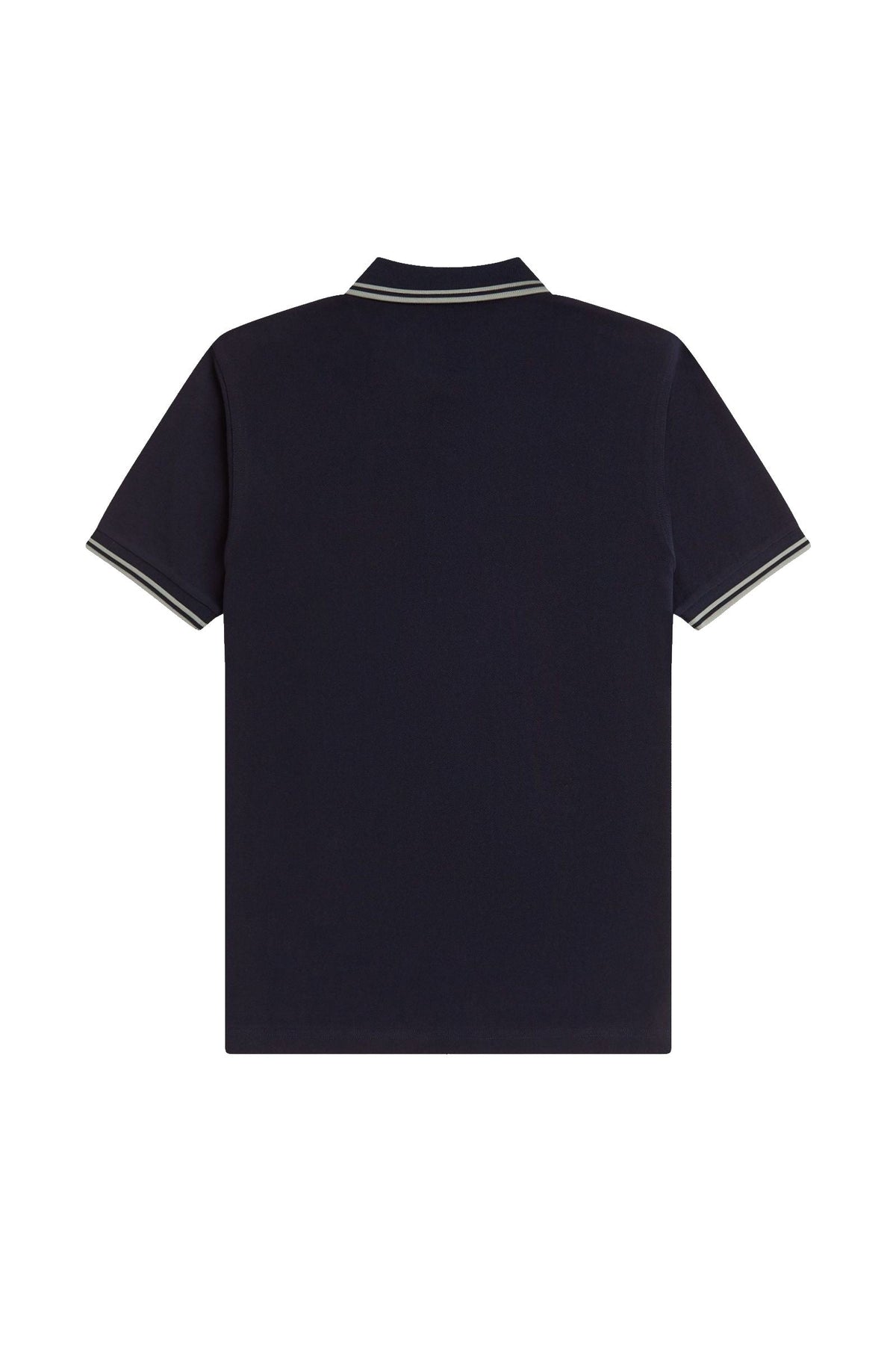 Fred Perry Slim Fit Twin Tipped Polo Navy / Seagrass / Seagrass