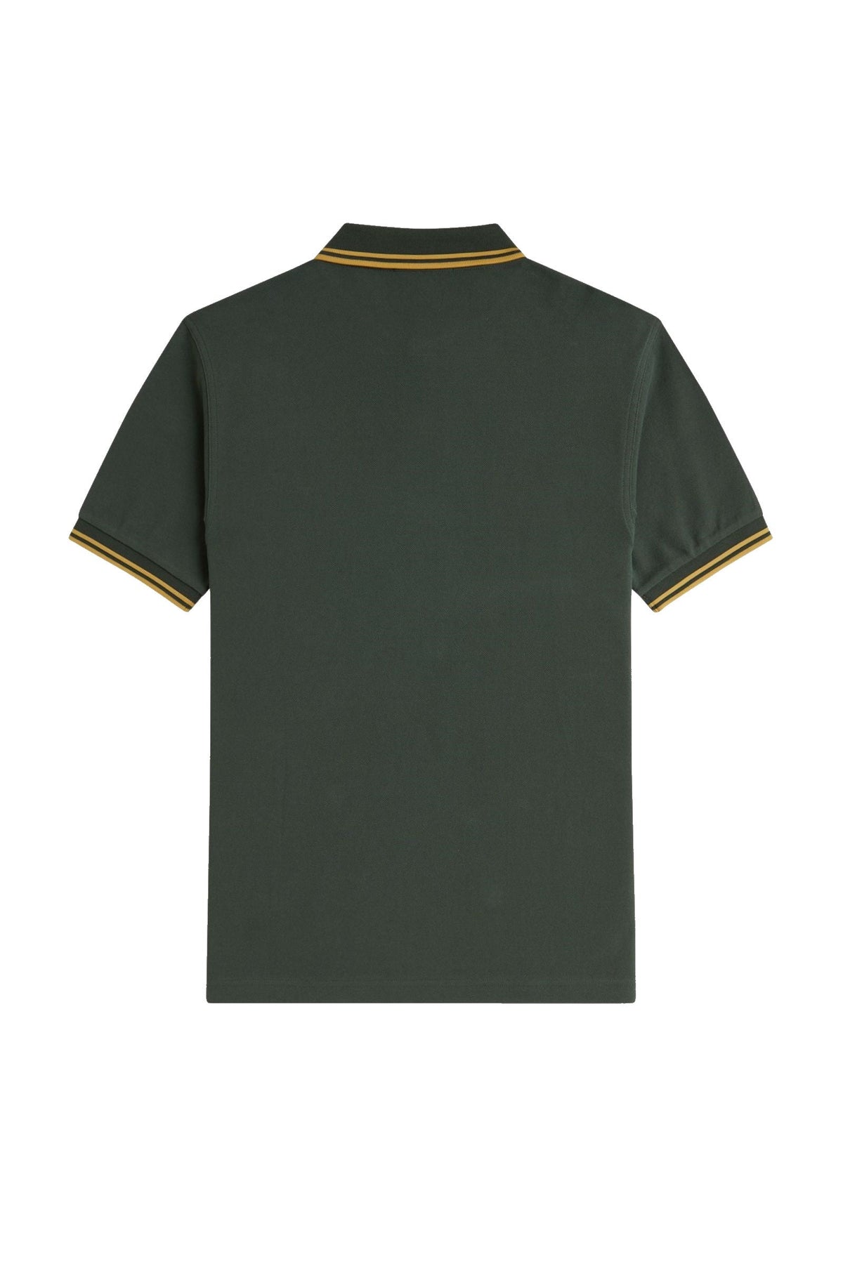 Fred Perry Slim Fit Twin Tipped Polo Court Green / Honeycomb / Honeycomb