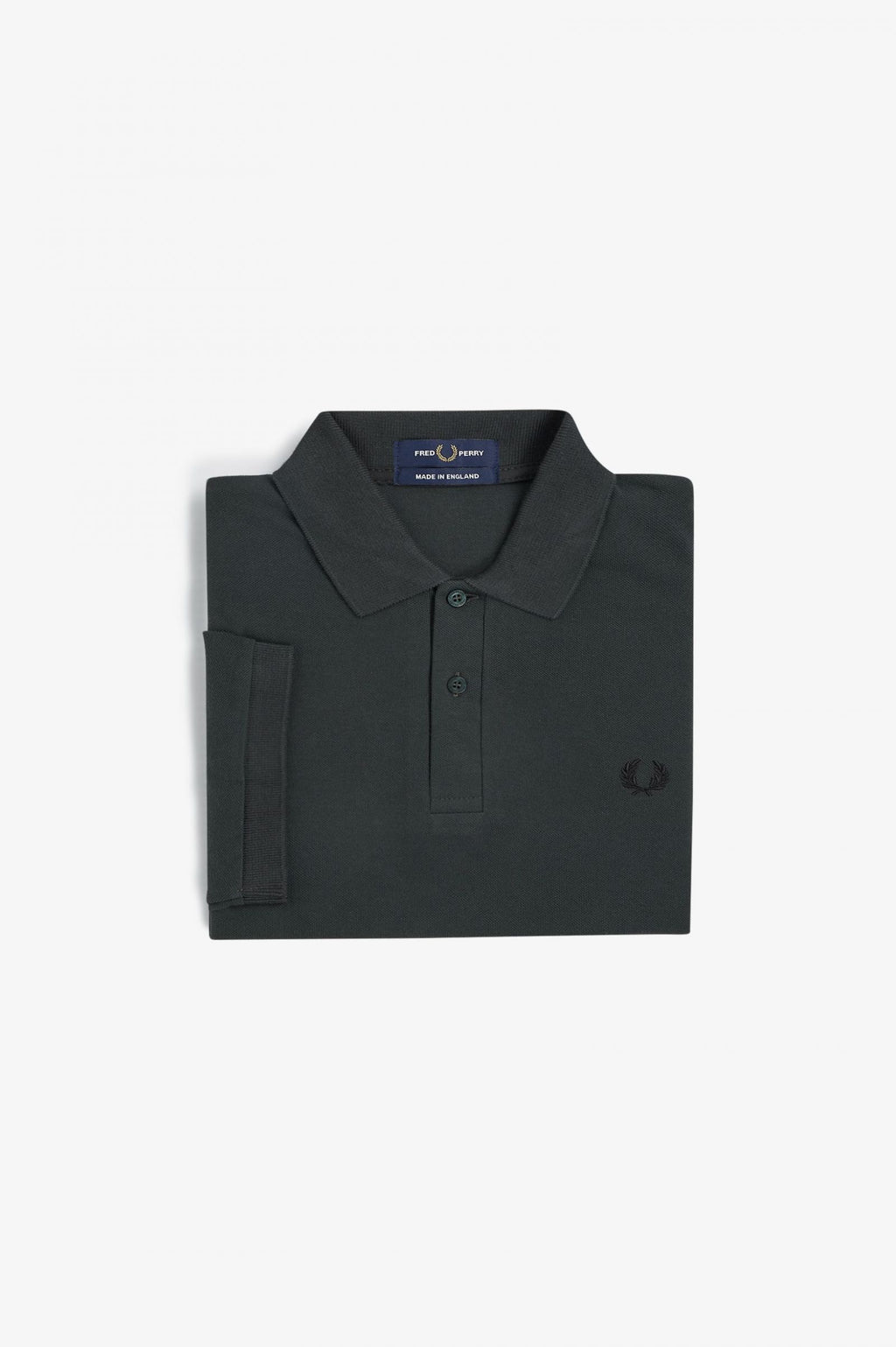 Fred Perry Reissues Original Plain Polo Night Green / Black