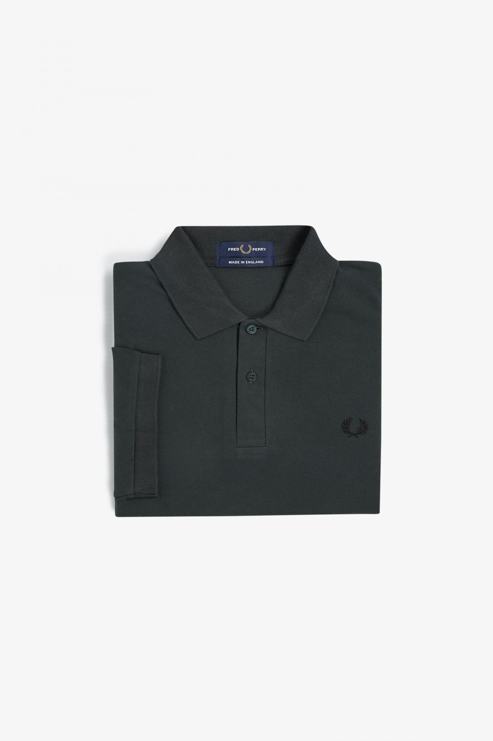 Fred Perry Reissues Original Plain Polo Night Green / Black