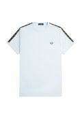 Fred Perry Taped Ringer T-Shirt Light Ice / Warm Grey