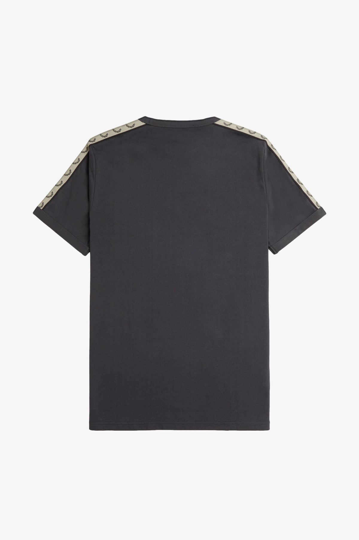 Fred Perry Taped Ringer T-Shirt Anchor Grey / Black