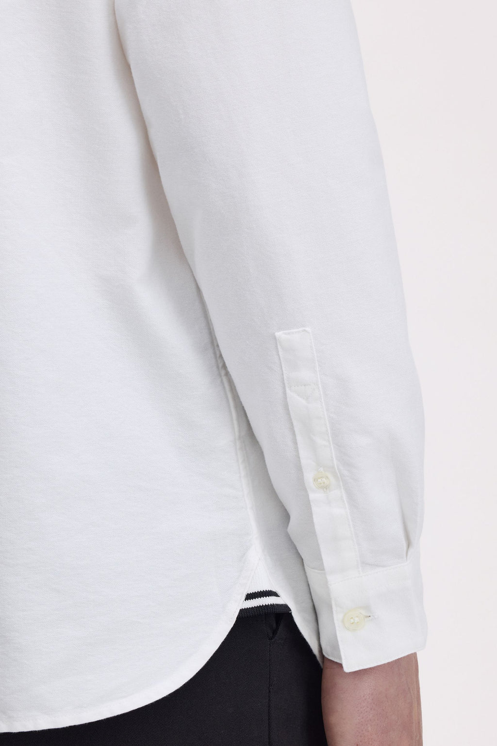 Fred Perry Oxford Shirt White