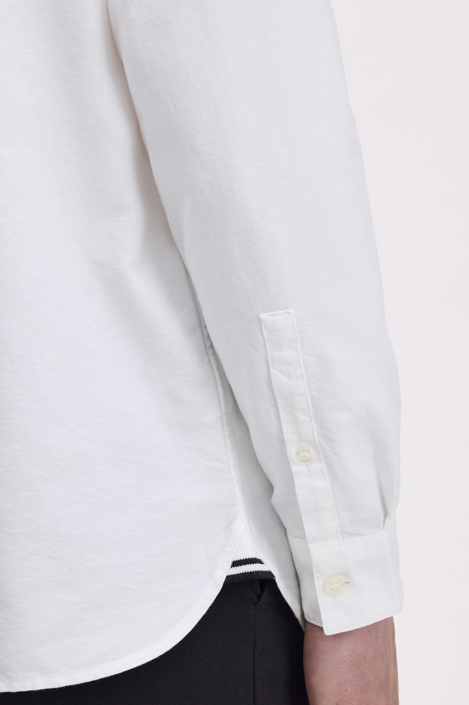 Fred Perry Oxford Shirt White