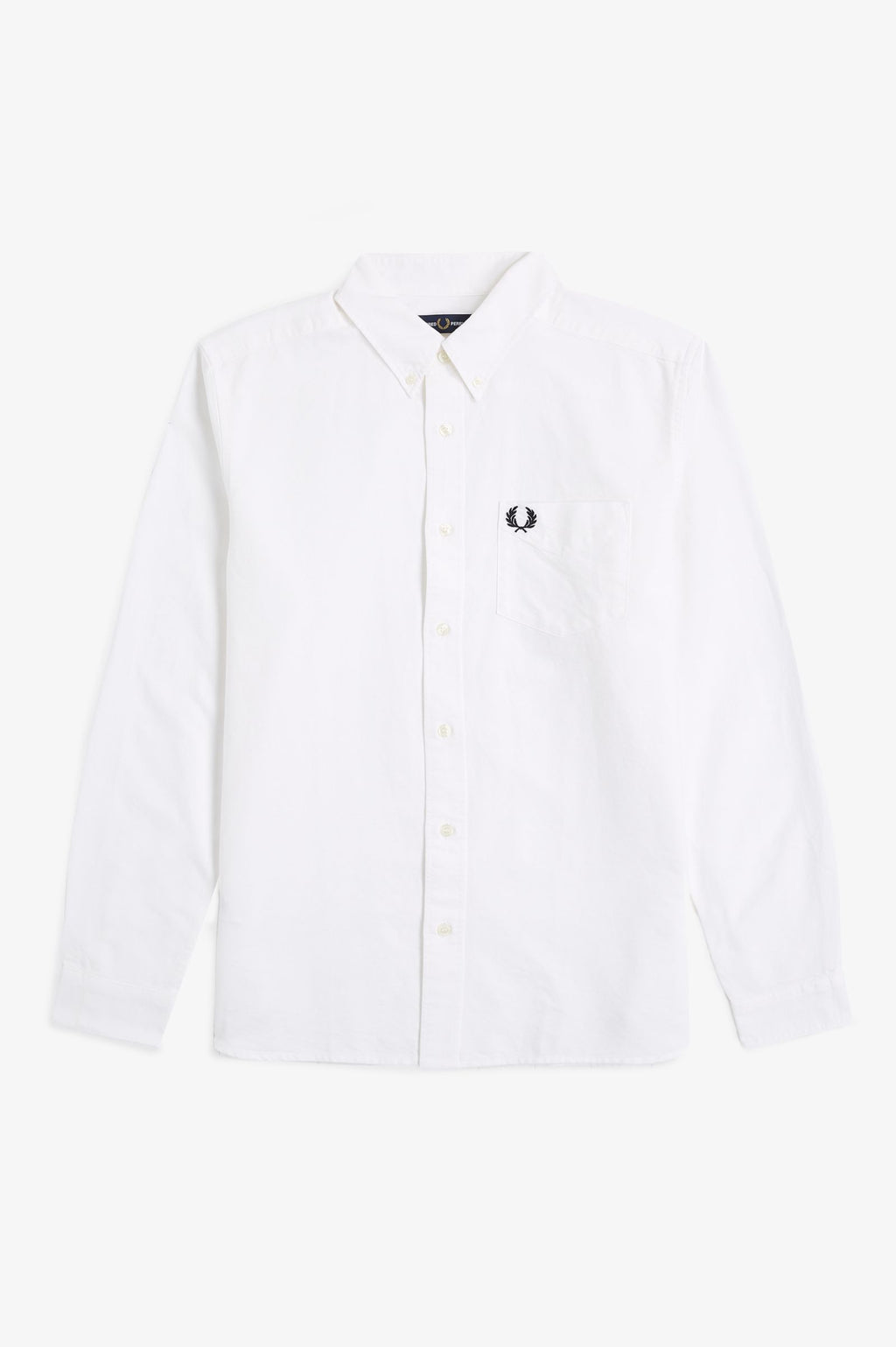 Fred Perry Oxford Shirt White